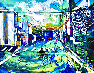 根津の道