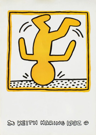 KEITH HARING 1982 (ポスター)
