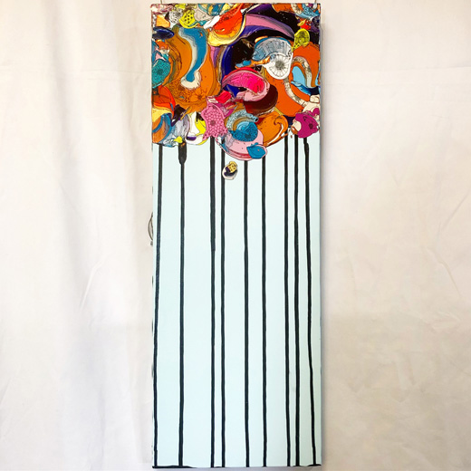 Abstract Flowers (Sax x Orange)