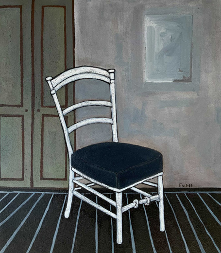 white chair