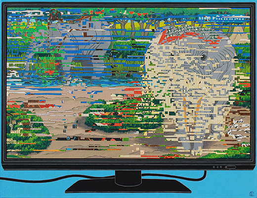 家電図 液晶テレビ