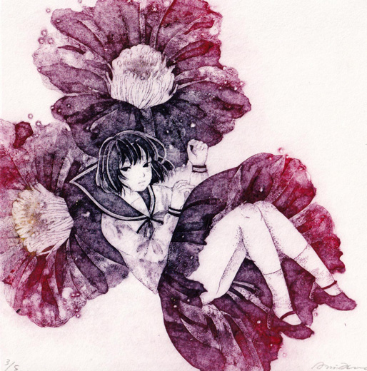 暁のまたたき -椿-
