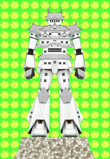 oshiROBOT 03（姫路城）