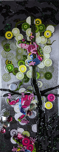 Three frogs