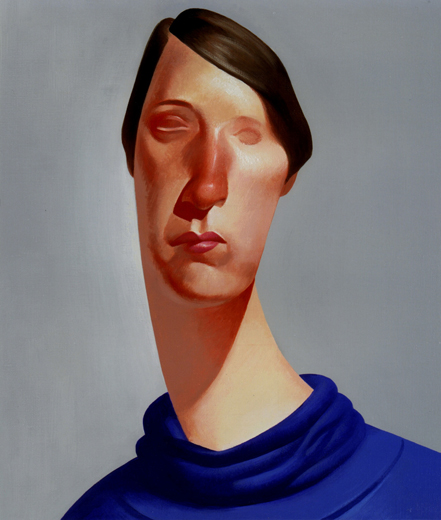 青い服の女 woman in blue
