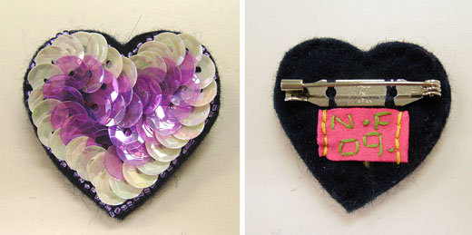 キラキラハート（極小）　