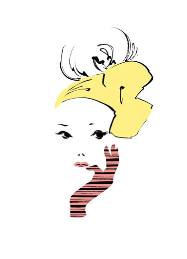 Lady yellow